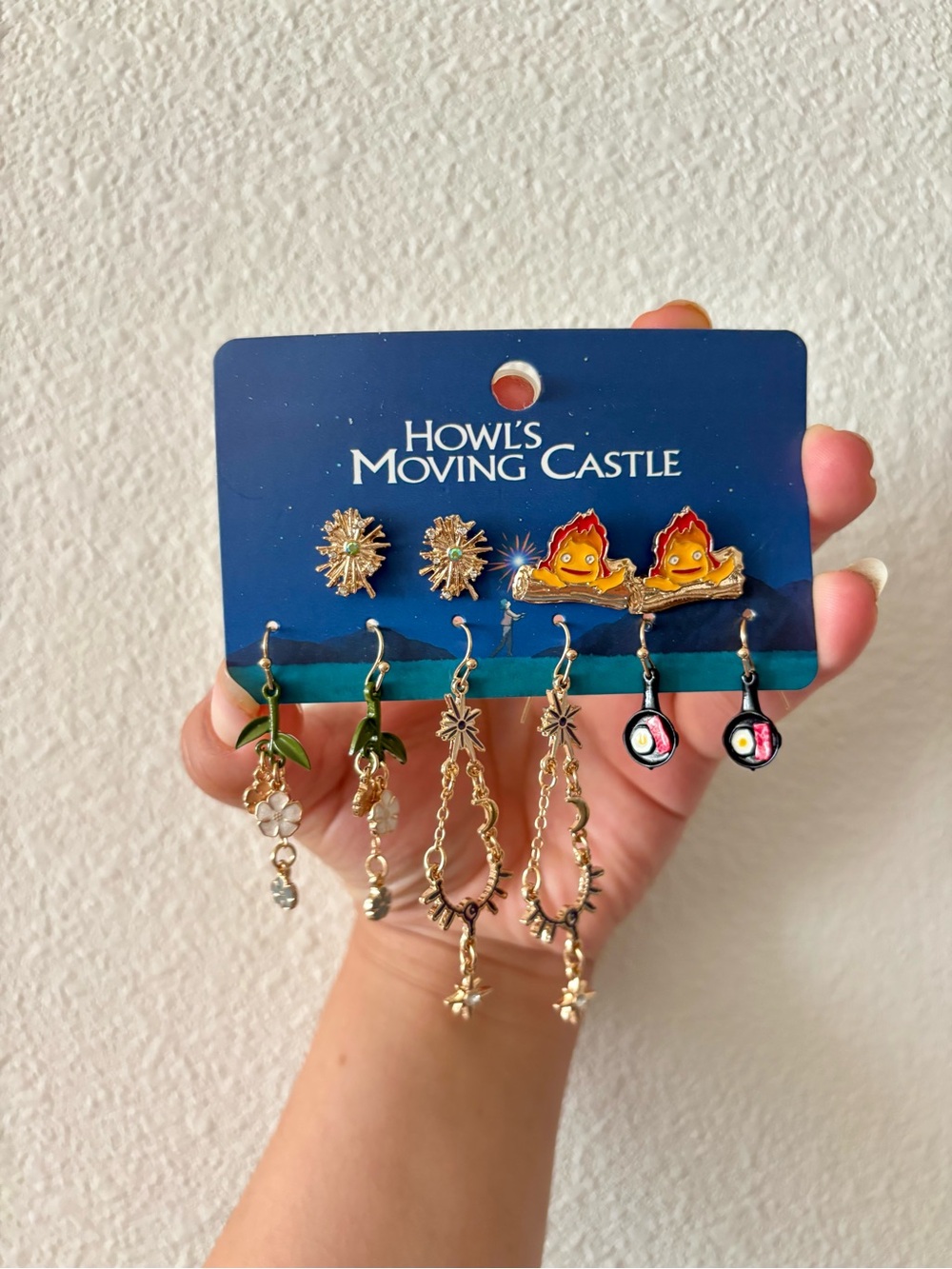 Howls Moving Castle Earrings